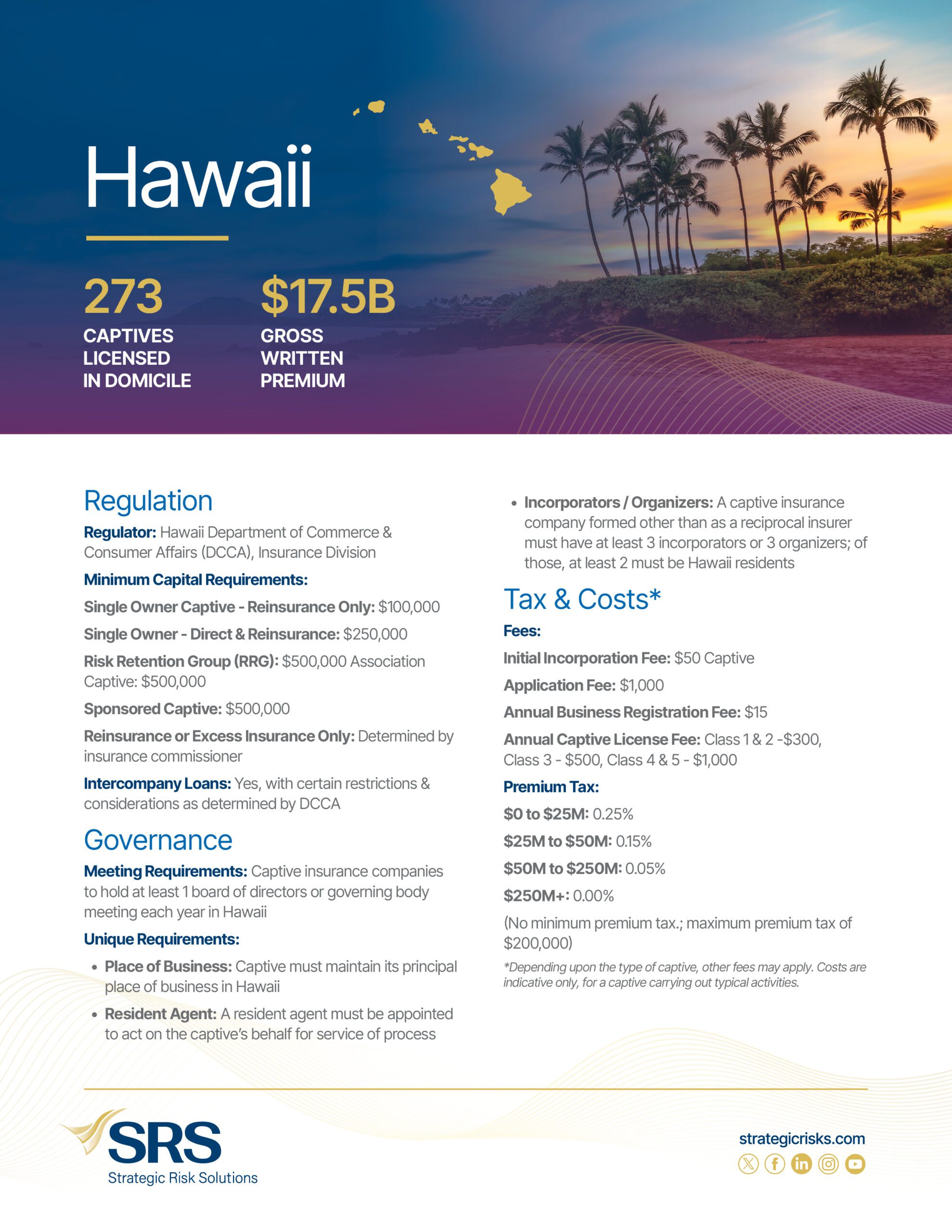Hawaii Domicile Brochure