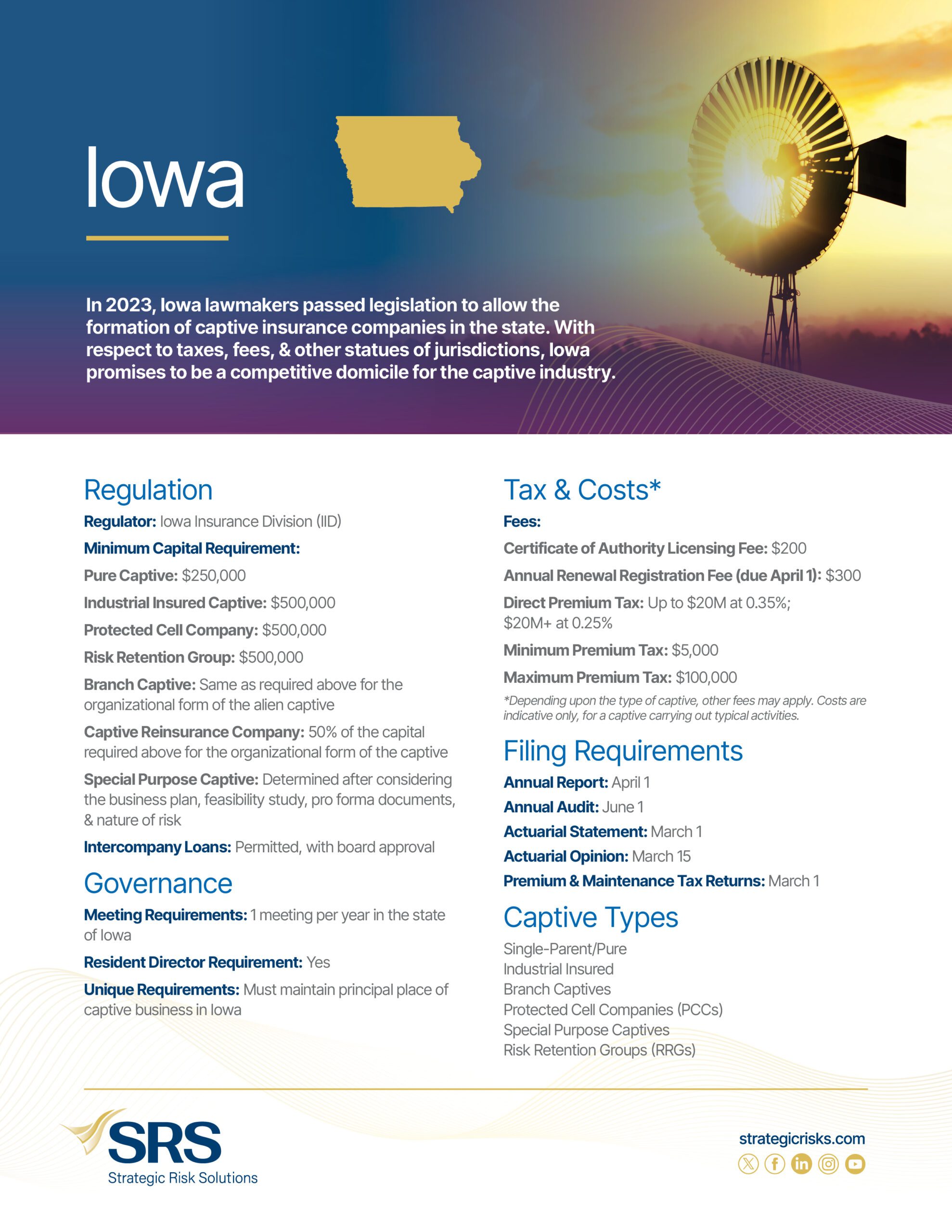 Iowa Domicile Brochure