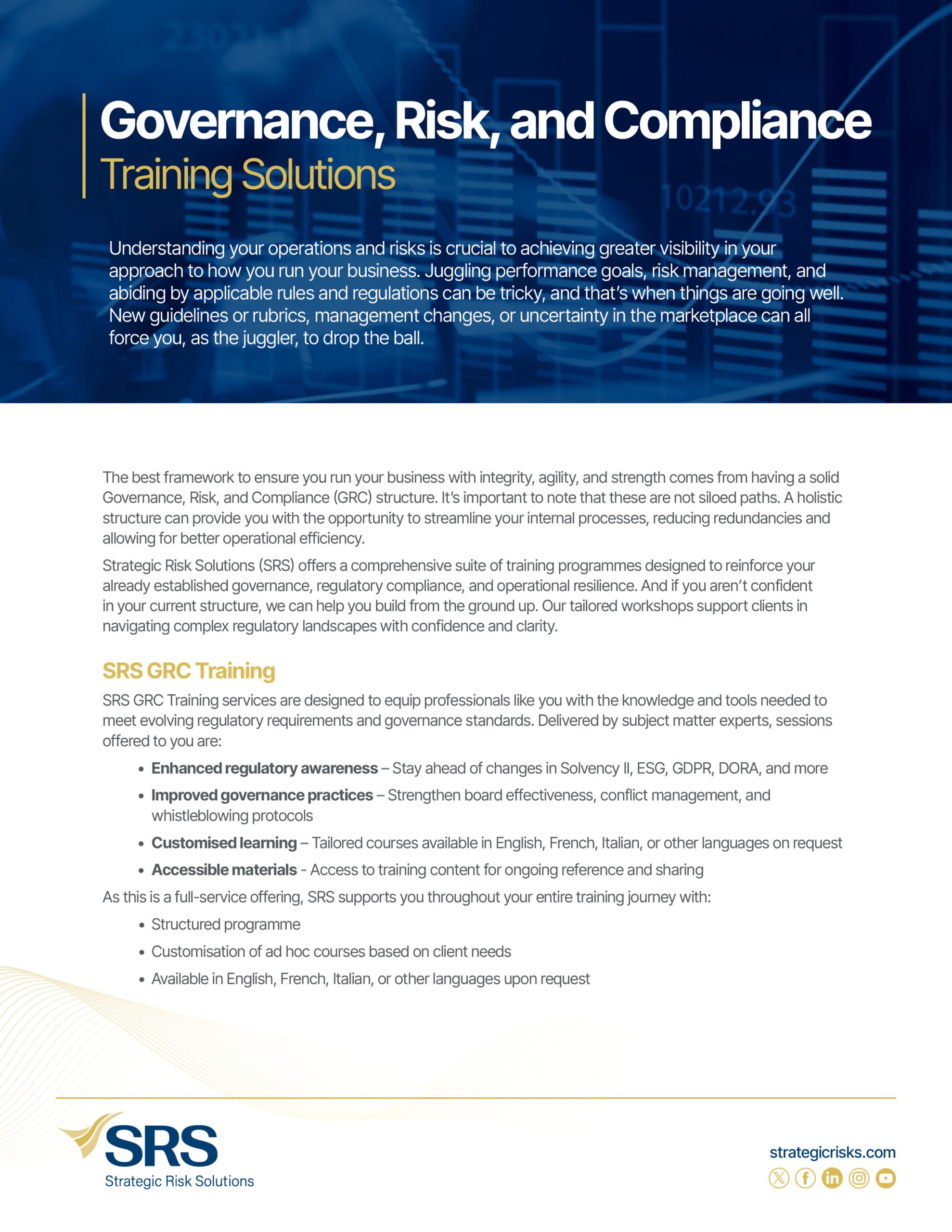 Italy GRC Training